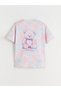 Lcw Kids Mixed Print Girls' T-Shirt - 4