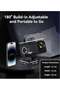 HY320 Portable 1080P Smart Projector – 4K Supported, WiFi 6, Android 11.0 & Auto Keystone - 2
