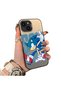 iPhone 15 Compatible Hard Acrylic Back Silicone Edge Lens Protection Case