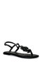 26S-8048 Black Women's Flat Sandals - 2