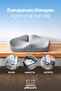 Visco Seating Ring Seat Cushion – & Tailbone Support Gray
