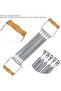 Spring Chest Expander, Maximum Flexion Chest Shoulder Arm Training, Hand Grip Exercise Equipment with Wooden Handle & Removable Spring, Noiseless Fitness Tool - 5