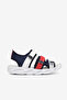 Children's Unisex Navy Blue Red White Children's Colorful Comfortable Fit Sandals - 4