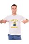 Unisex Printed Design T-Shirt (One In A Minion)| Round Neck Regular Fit T-shirt - 3