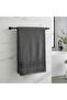 Luxury Bath Towel – Dark Gray | 70×140 cm - 2