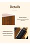 مكبر صوت للكمبيوتر المكتبي بصوت محيطي 2.0، تصميم كلاسيكي من الخشب الصلب، يدعم بلوتوث 5.0 واتصال سلكي (3.5 مم USB) - 7