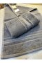 2 Pieces of Cotton Highly Absorbent Kitchen Towel Colourist Silver 30X50 cm - 2