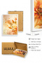 White Wooden Framed Oil Painting Flower 3-Piece Painting Set Huhu220 - Three-Piece Painting Set White Frame - 2