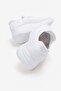 Simple Lace Patterned Knitwear Women's Shoes White - 5