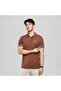 Men's Slim Fit Embroidered Solid Polo - 4
