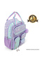 17” School Backpack Set w/ Tritan Water Bottle & Jumbo Bento Lunch Box – Purple - 3