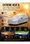 Jetour T2 Car Cover – Waterproof 210D Oxford Cloth Full Car Cover | UV Protection | Windproof - 3