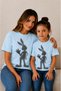 Mother Child Oversize T-Shirt Combination Twin T-Shirt 100% Cotton Comfortable Fit (Sold as a Single Item)