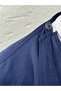 Alis Front Shawl Bat Sleeve Blouse-Ml038 Navy Blue - 6
