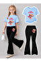 Girl's Spanish Style Leggings and T-Shirt Set