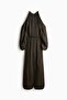 Cold-shoulder satin jumpsuit - 6