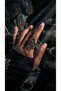 Bronze Vintage Women's Ring Authentic Copper Jewelry Mystic Topaz Stone Endless Ivy Adjustable - 5