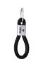 Knitted Leather Design Tofaş Doğan Şahin Compatible Laser Engraved Gift Metal Keychain - Luxury Car Accessory - 4