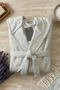 100% Cotton Hooded Peshtemal Bathrobe |   Organic, Oversize Comfortable Fit - 4