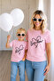Mother-Daughter - Son Combination T-Shirt 100% Cotton Oversize Family Combination (Must Order 2 Pieces for Combination)
