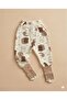 Baby Bottom Pajamas with Socks - 100% Cotton - 3