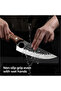 Professional Kitchen Knife Set with Protective Gloves and Portable Storage, Ergonomic Culinary Tools for Home Cooking, Precise Slicing and Food Preparation for Modern Kitchens - 5
