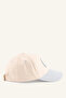 W8596Aztr19 Turquoise Men's Color Block Cotton Cap Hat - 4