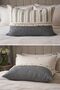 Striped Decorative Pillowcase 50 X 70 cm – Cotton Linen Sofa & Bedroom Pillowcase Set of 2