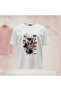 Printed Crew Neck Wide Fit Unisex Tshirt