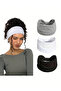 3-Piece Set of Bohemian Women's Headband - Thick Non-Slip Elastic Headbands with Bow Design