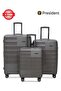 PP 3-piece luggage set High-quality Travel bag ( S,M,L) spinner wheels, Model -66770