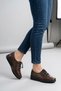 Papuç sepeti 3776 women's orthopedic leather shoes - 2