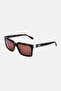 Men GU00213 52E Rectangular Sunglasses, Dark Havana - 3