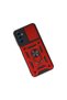 Samsung Galaxy M14 5g Compatible Case with Pars Lens Ring Silicone - Red - 7