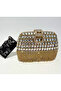 25Yc1290 Evening Bag with Stone-Encrusted Fringe - 6