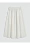 Xside Zippered Flared Skirt - 6