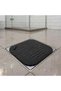 Black Square Sink Drain Anti-Odor Silicone Mat – Sink Strainer and Pest Blocker (4457)