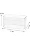 6 Pieces Mika Tiramisu Cup 300 Cc Transparent Portion Container with Lid Dessert Salad Bowl - 7