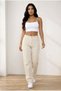 Ada Women's Cream Loose Fit Jeans Lycra Palazzo New-10 - 3