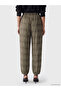Lcw modest elastic waist plaid women's jogger pants - 4
