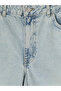 Blue Bermuda Fit Women's Jean Shorts - 8