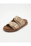 Women's Daily Slippers Double Buckle Slippers Double Sole Orthopedic Comfortable - 5
