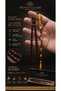 Mühr-Ü Saltanat Alman Faturan Amber Prayer Beads 6X11,5 mm Capsule Cut - 4