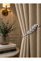 Curtain Tieback Device Set of 2 Drawstring Background Curtain Holder Decorative Curtain Gathering Accessory - 2
