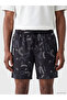 Vizyon New Season Short Length Patterned Men's Swim Shorts - 3