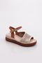 2216415Y Women's Leather Sandals - 5