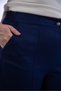 Women's Plus Size Trousers with Detailed Cuffs - 8