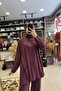 طقم بنطلون مودال بأزرار جانبية - 3