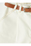 Esvab • Modern & Stylish Girls' Jean Shorts and Belt - 5