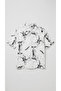 Marble Printed Half Sleeve Woven Shirt - 4